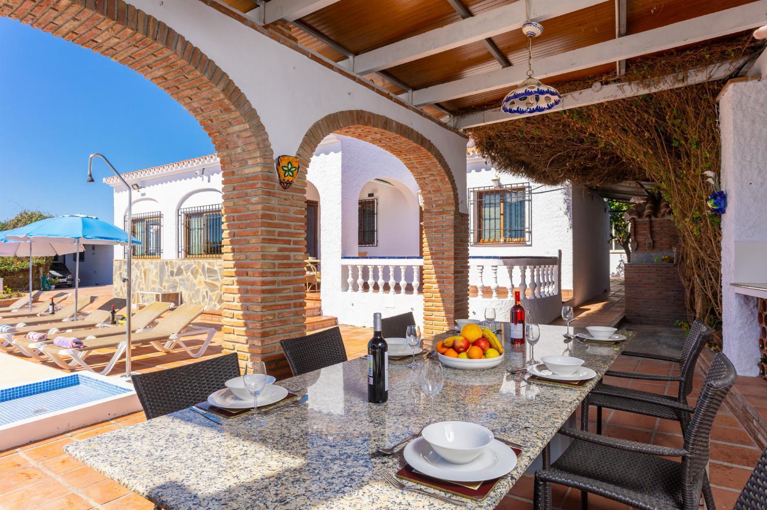 Villa Alta Vista Frigiliana Exteriör bild
